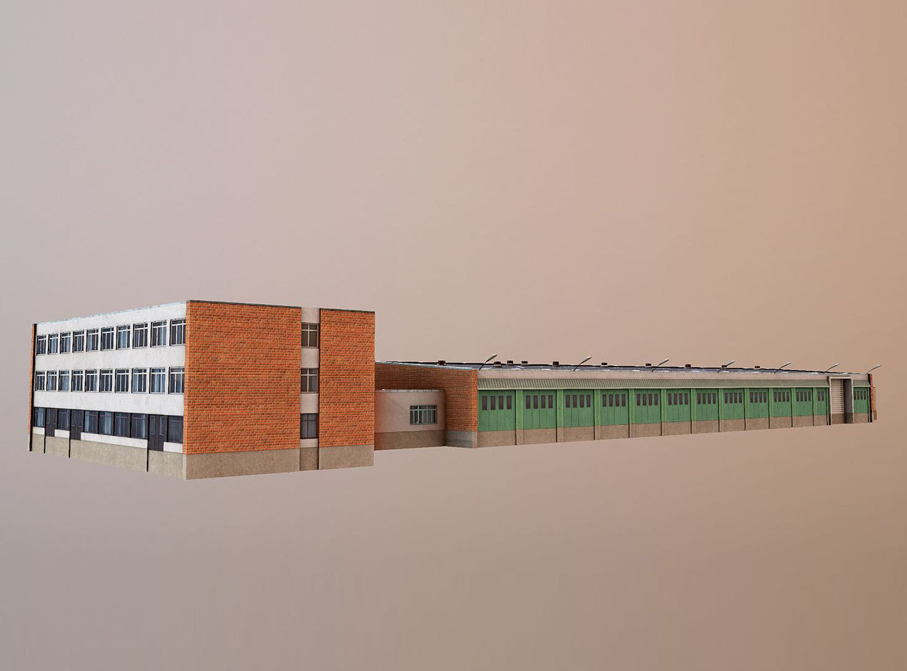 Storage3 LHBP Low-poly 3D model_7