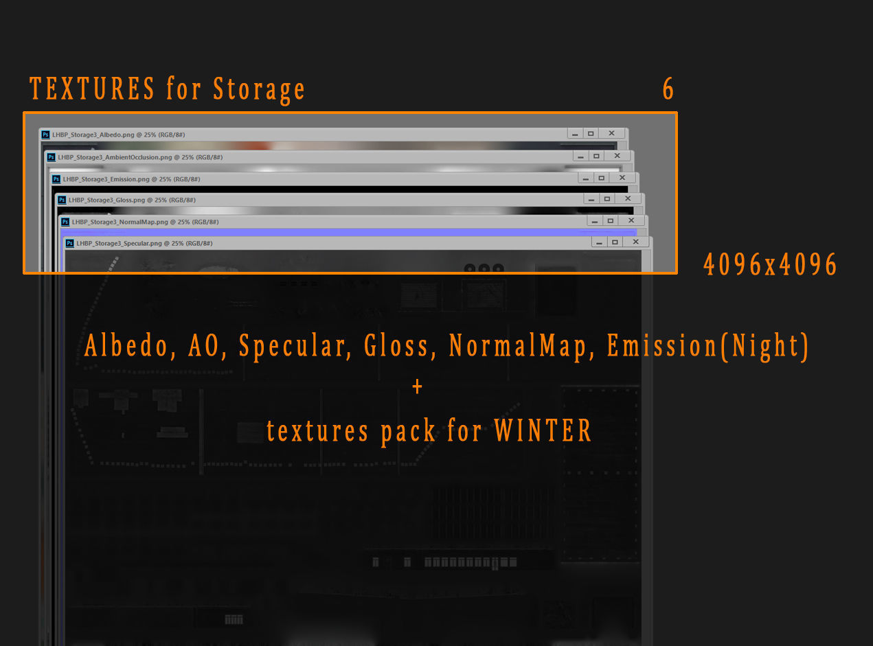 Storage3 LHBP Low-poly 3D model_24