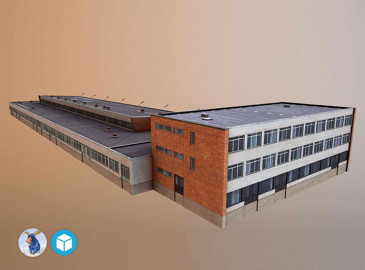 Storage3 LHBP Low-poly 3D model_16