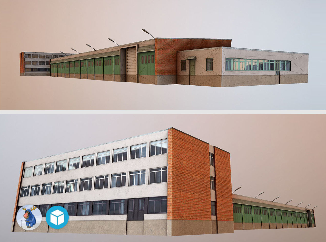 Storage3 LHBP Low-poly 3D model_2