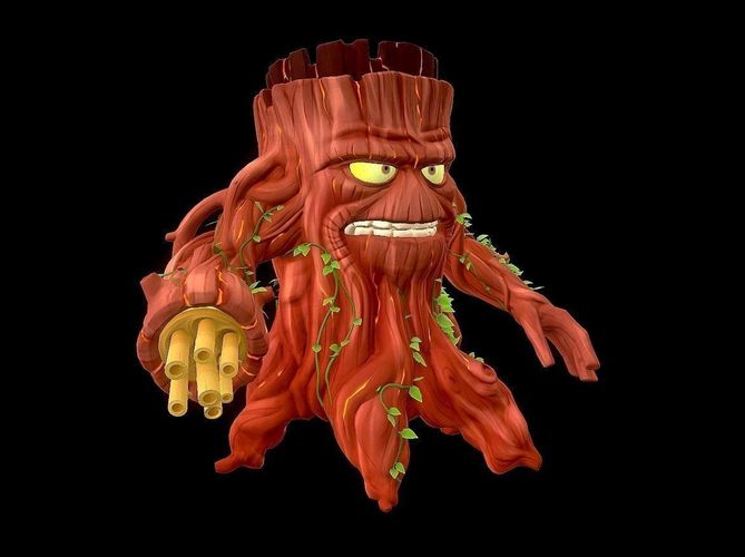 elder wilow game res model V2 Low-poly 3D model
