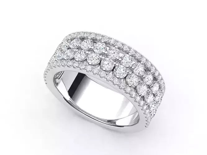ZLR0149 elegant diamond ring gold