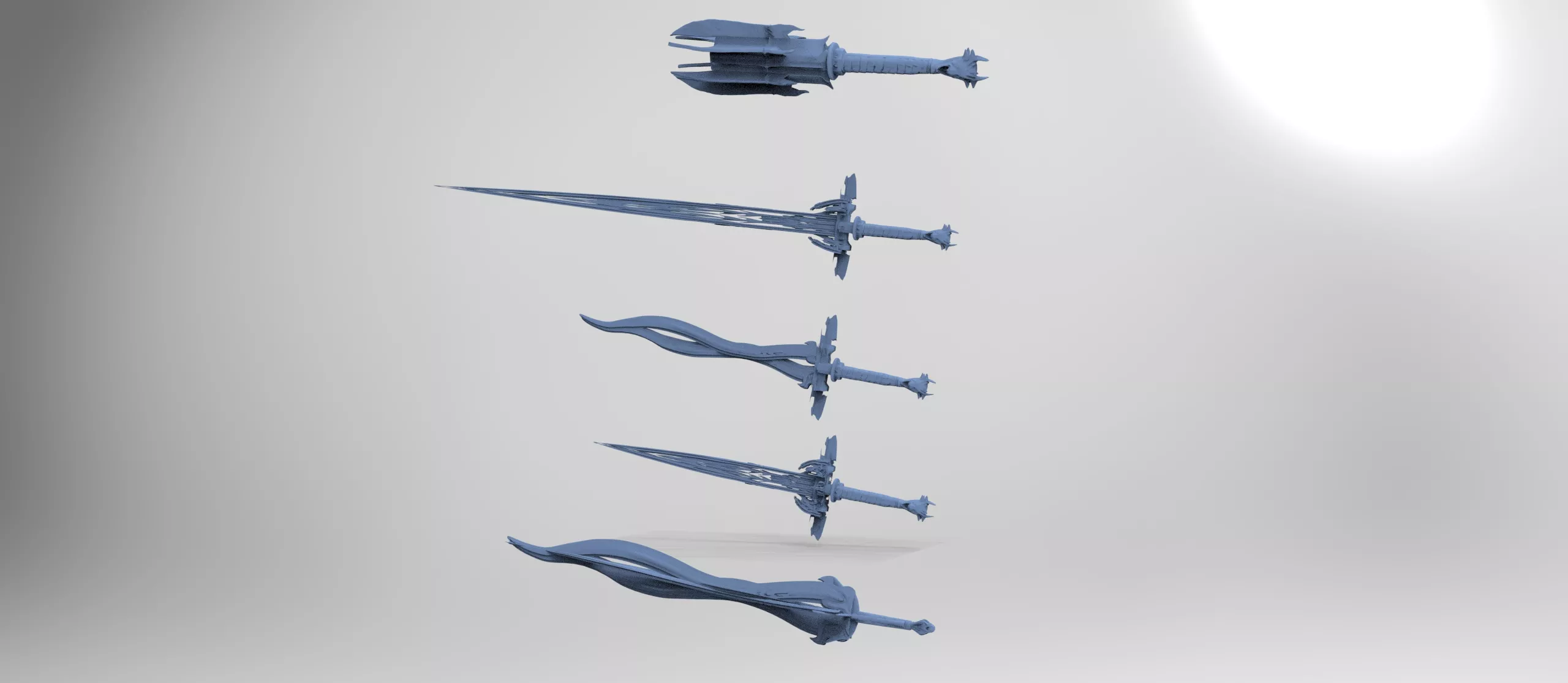 wraith blade series 3 3D model