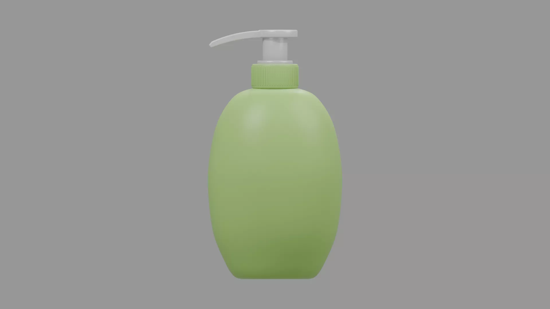 Shampoo bottle Low-poly 3D model