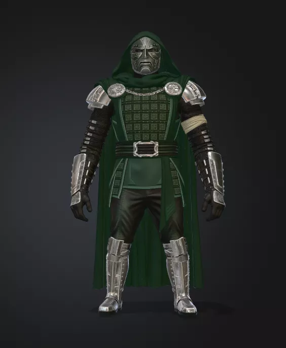Doctor Doom 3D Model for 3D Printing 3D print model