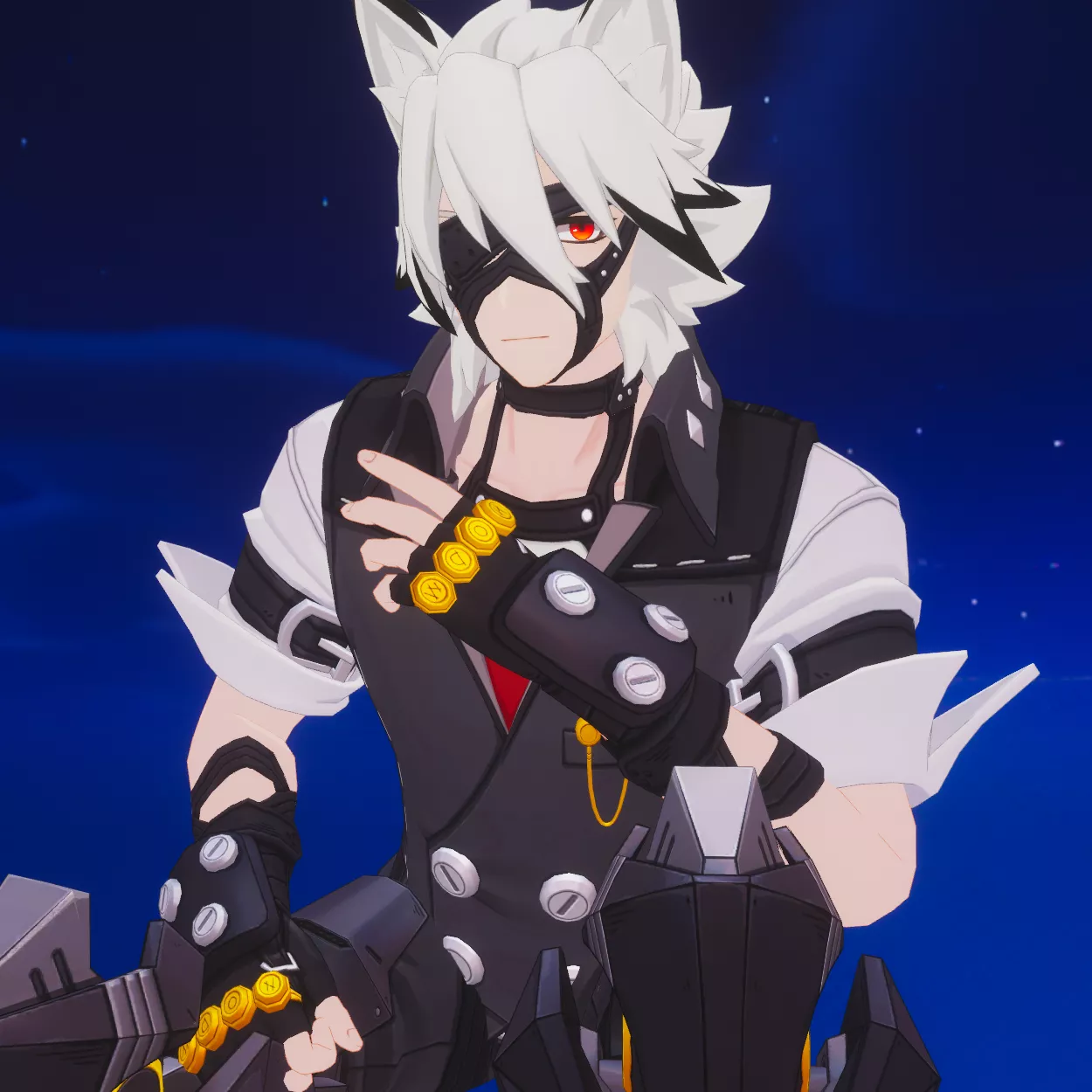 ZZZ Von Lycaon Human Avatar VRChat Quest 3D model