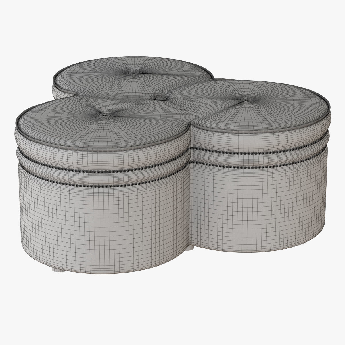 Pouf Bedding Atelier 3D model_3