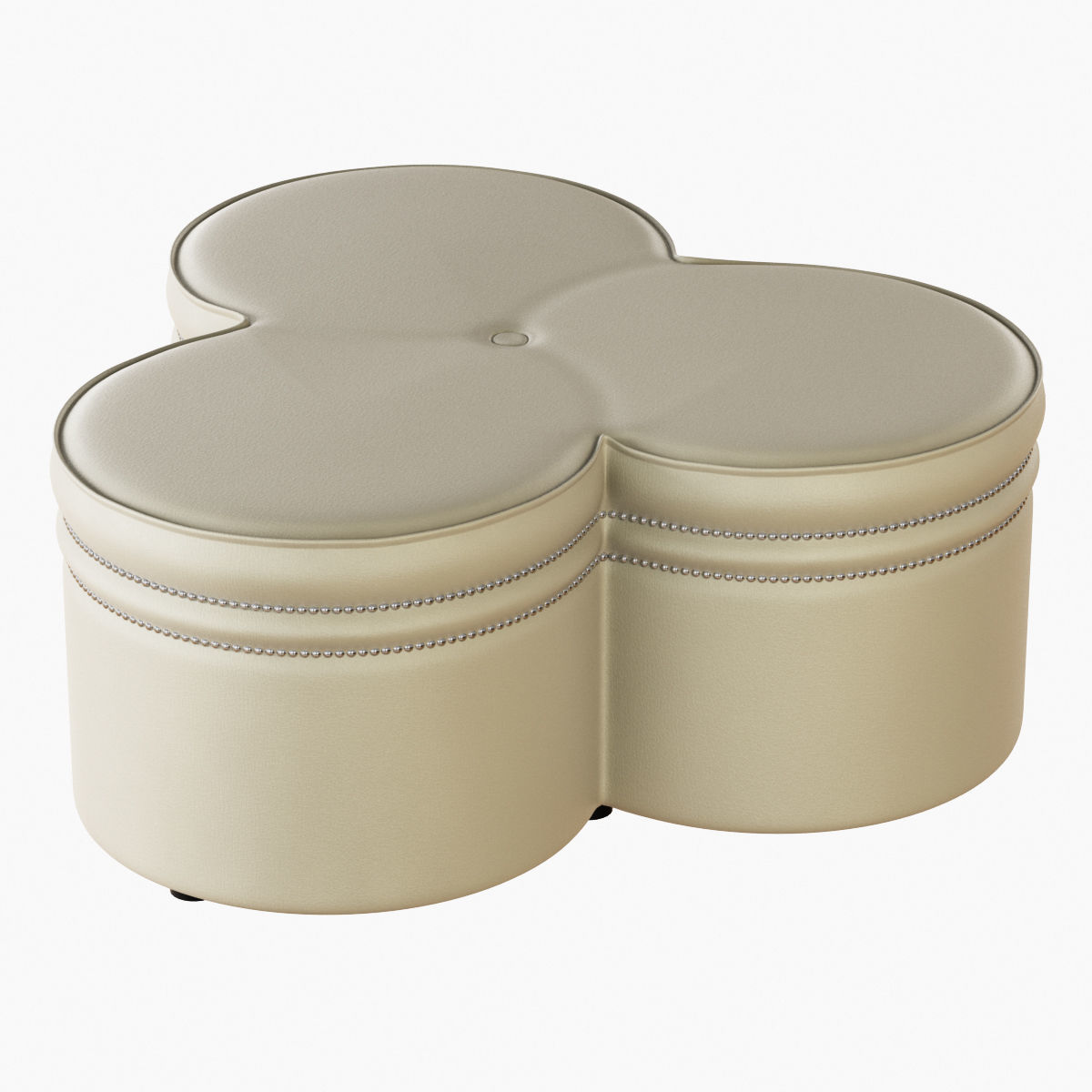 Pouf Bedding Atelier 3D model_1