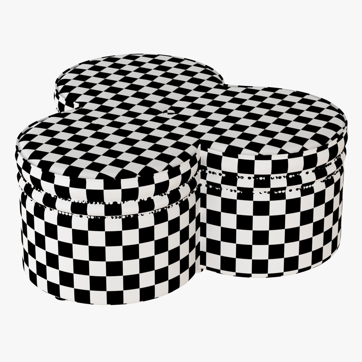 Pouf Bedding Atelier 3D model_4