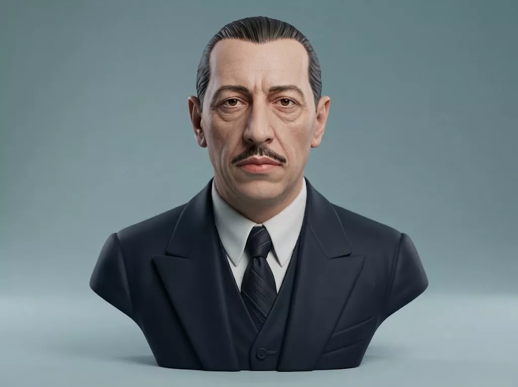 Igor Stravinsky Bust 3D Printable Bust 3D print model