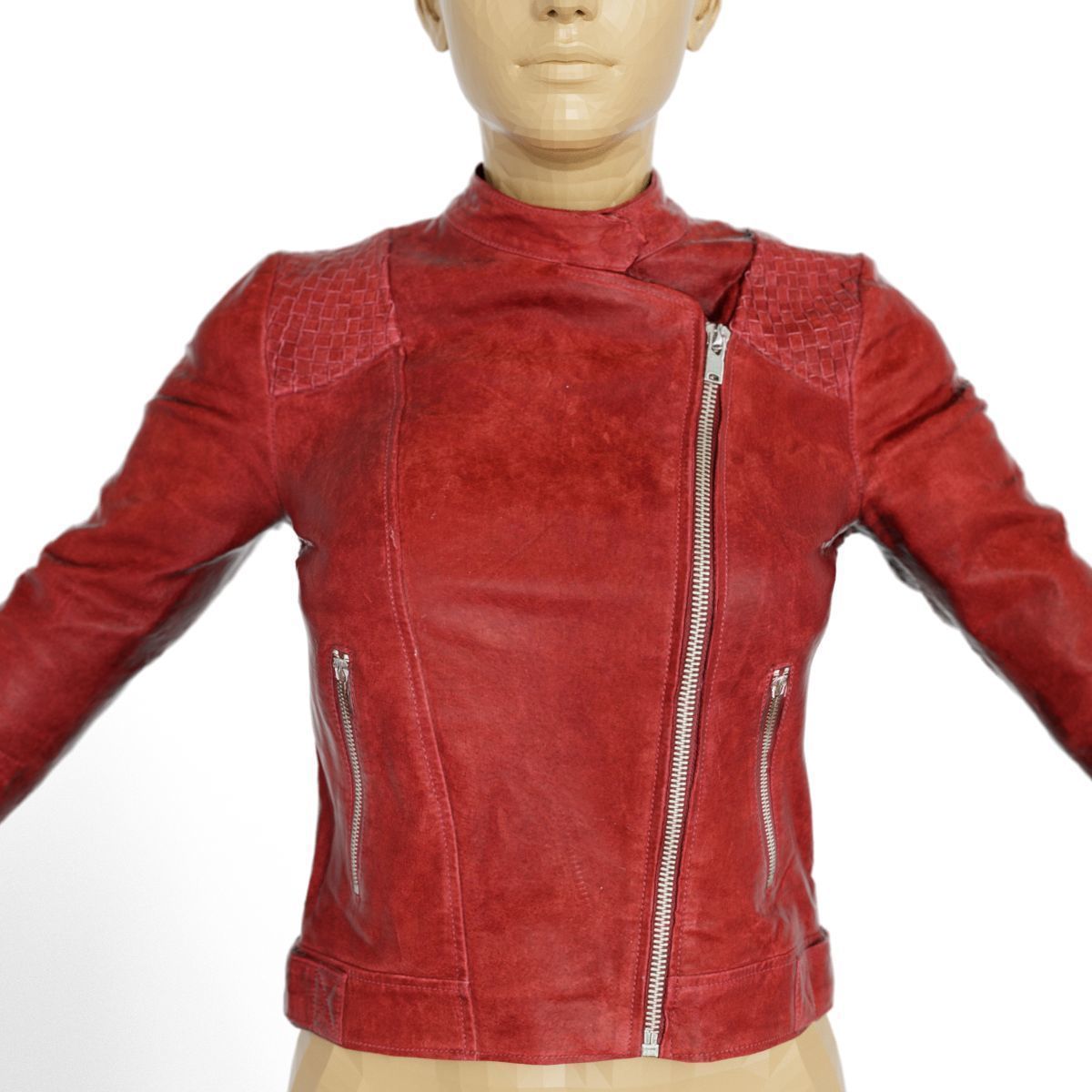 20 Jackets Leather and Jeans for Women Collection Low-poly 3D model_2