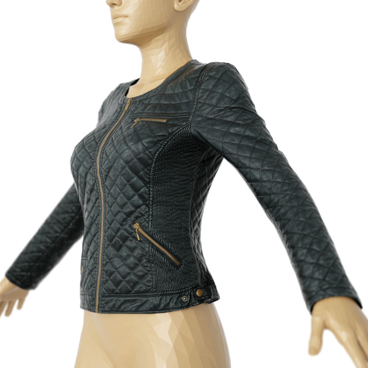 20 Jackets Leather and Jeans for Women Collection Low-poly 3D model_15