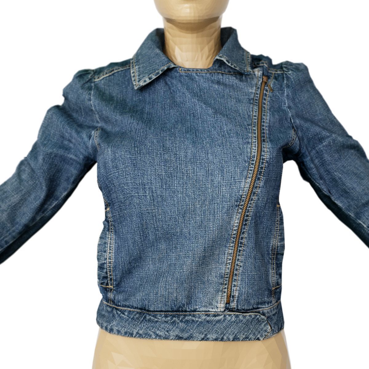 20 Jackets Leather and Jeans for Women Collection Low-poly 3D model_5