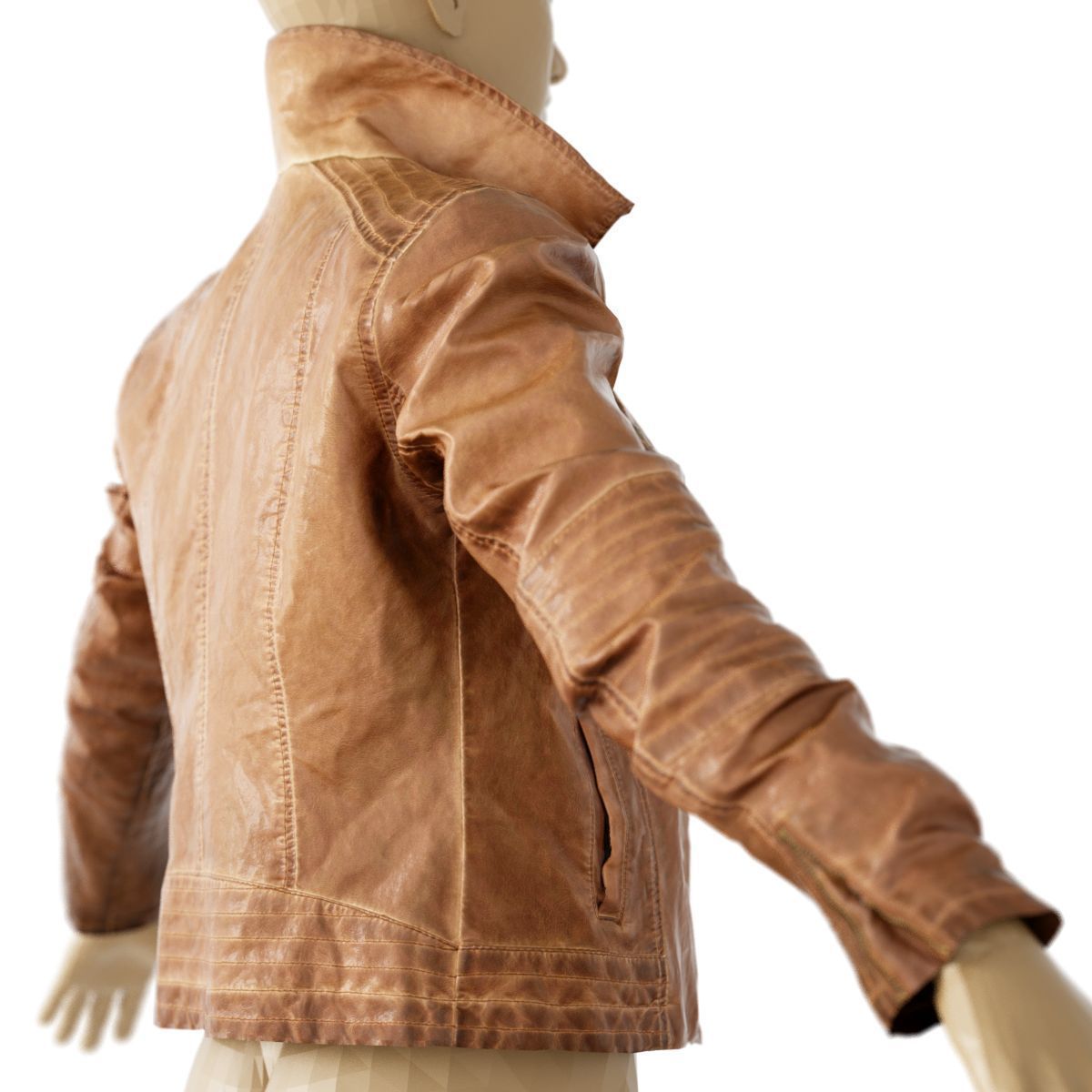 20 Jackets Leather and Jeans for Women Collection Low-poly 3D model_29