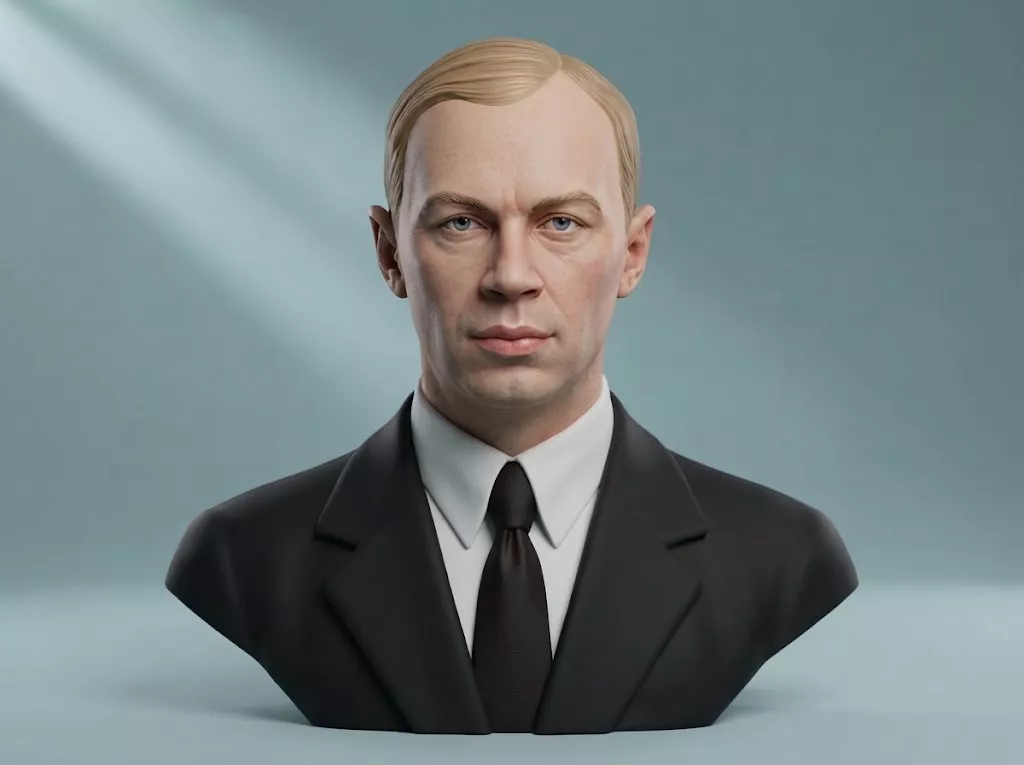 Sergei Prokofiev 3D Printable Bust 3D print model