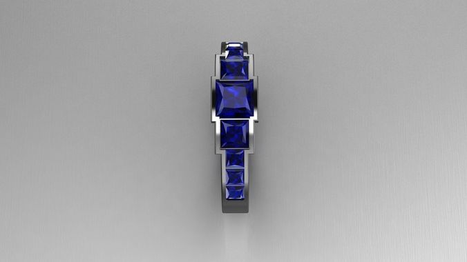 Men Women ring 0008by 3D print model