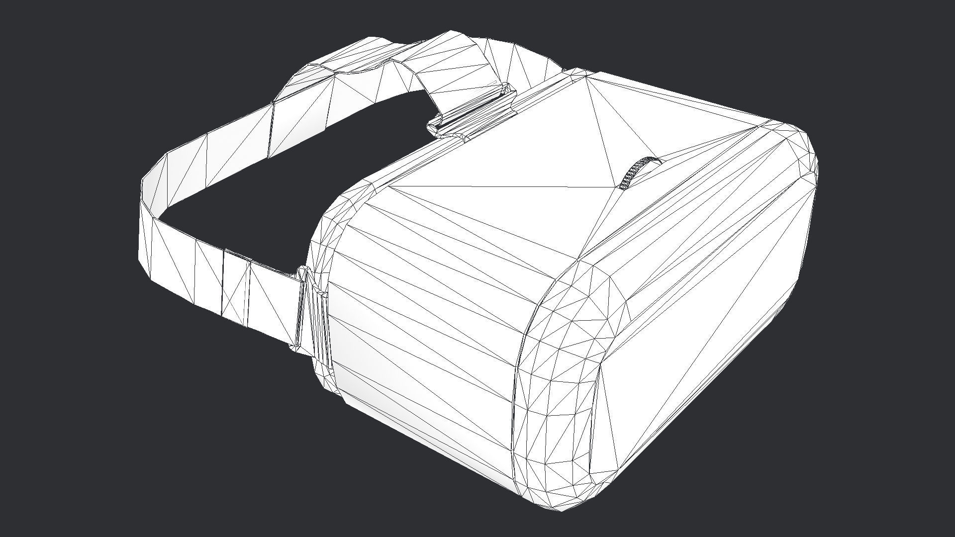 VR Headset PBR 3D model_5