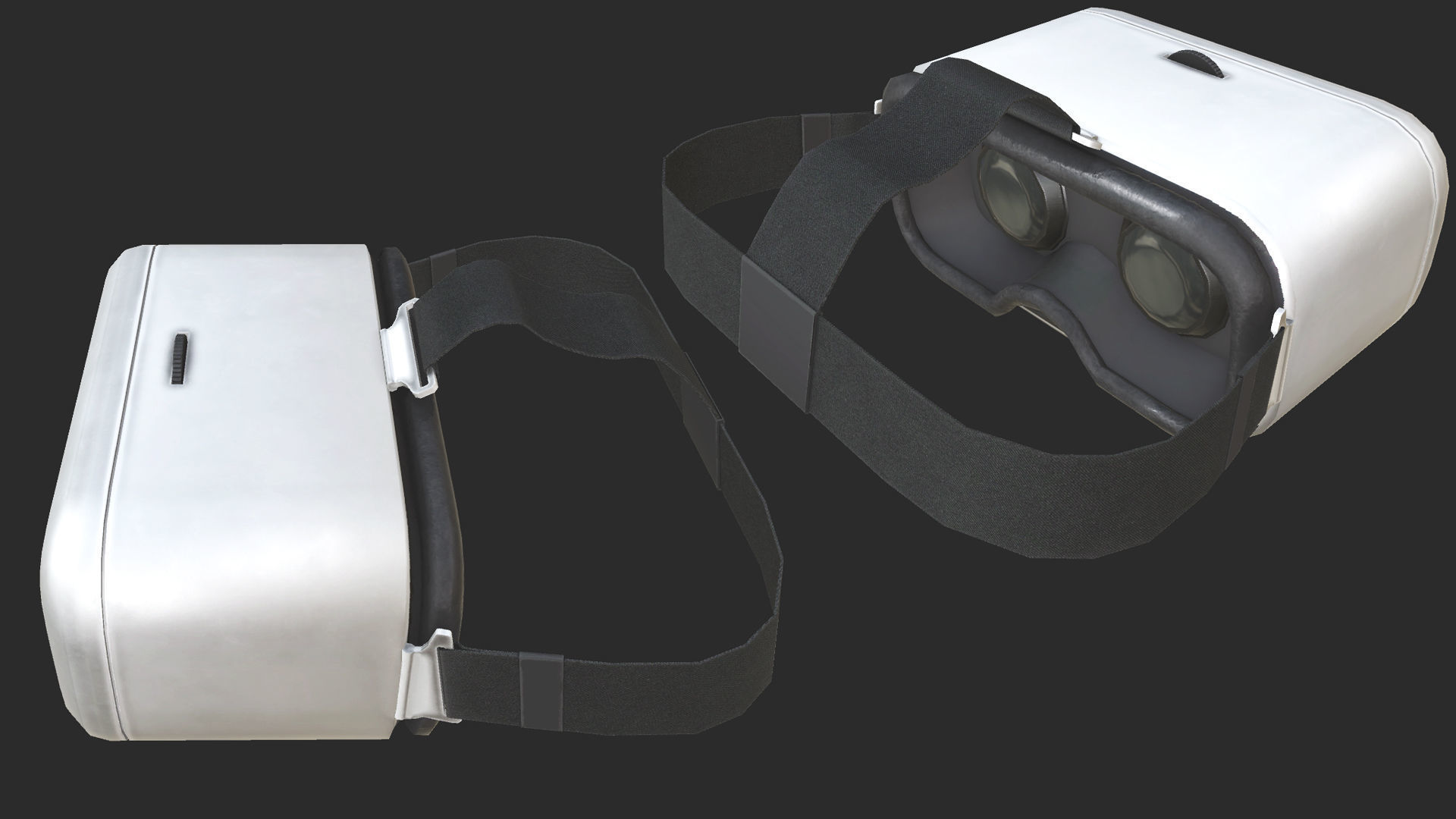 VR Headset PBR 3D model_1