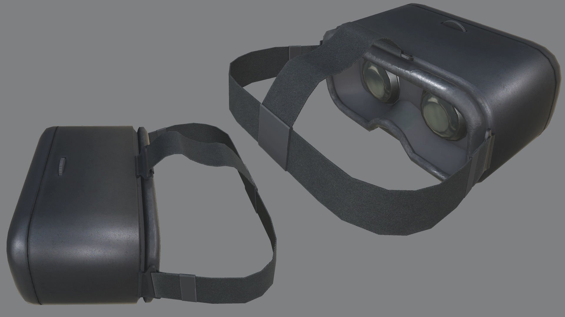 VR Headset PBR 3D model_3