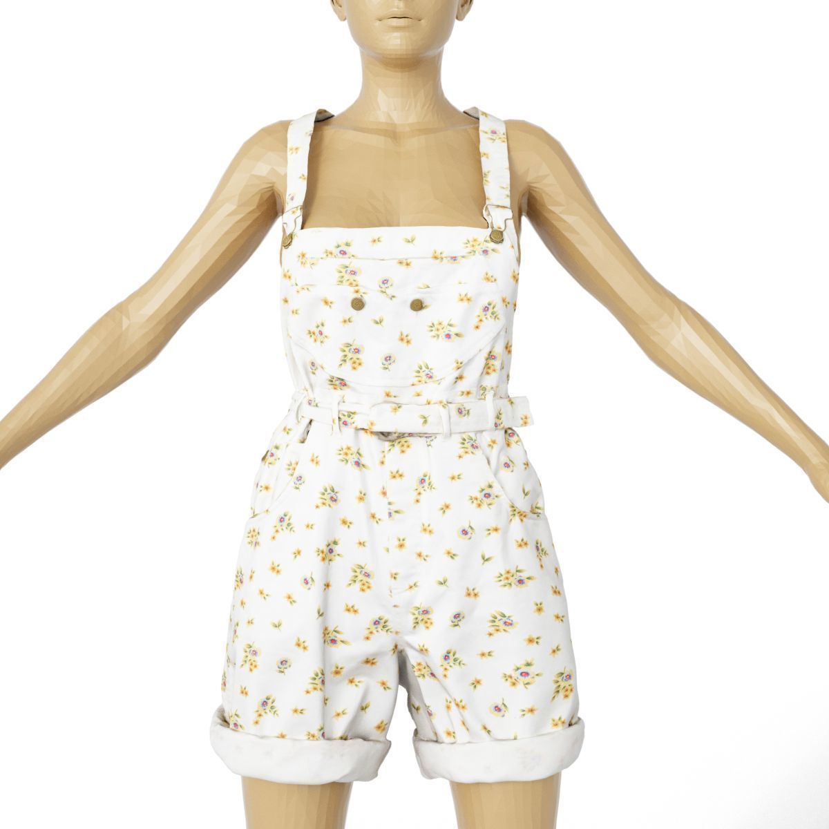 20 Trousers and Skirts Women Collection Fashion Apparel Low-poly 3D model_5