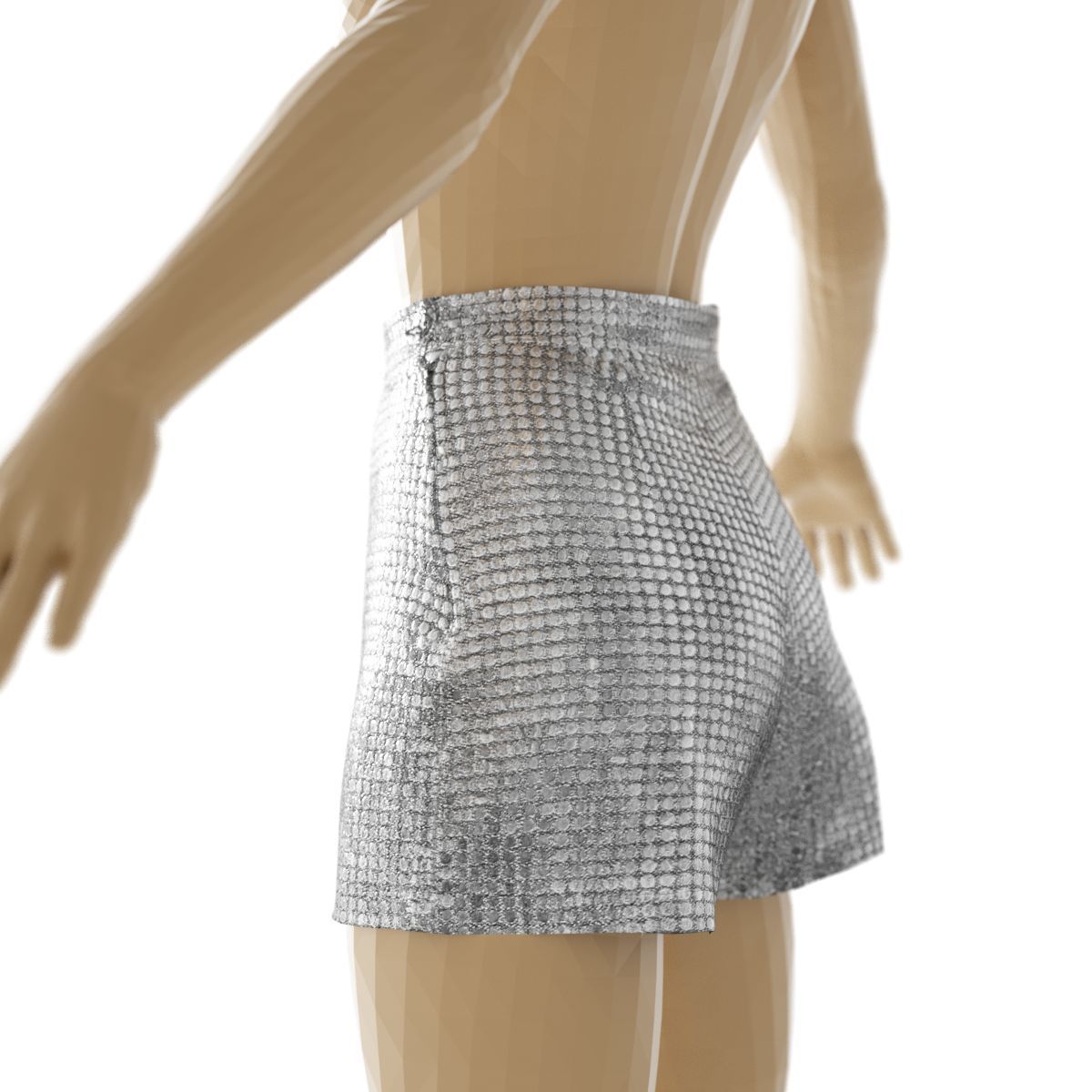 20 Trousers and Skirts Women Collection Fashion Apparel Low-poly 3D model_2