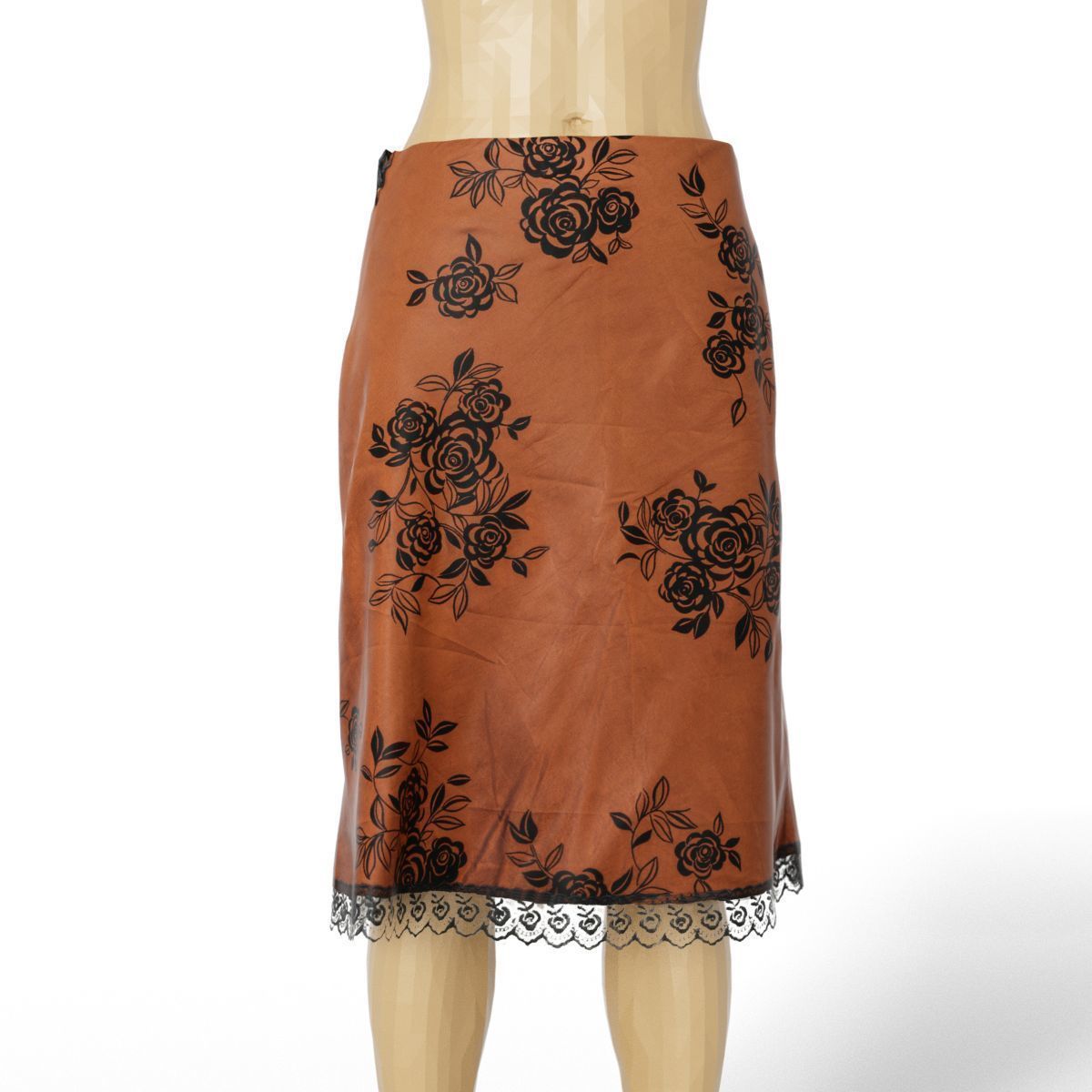 20 Trousers and Skirts Women Collection Fashion Apparel Low-poly 3D model_21