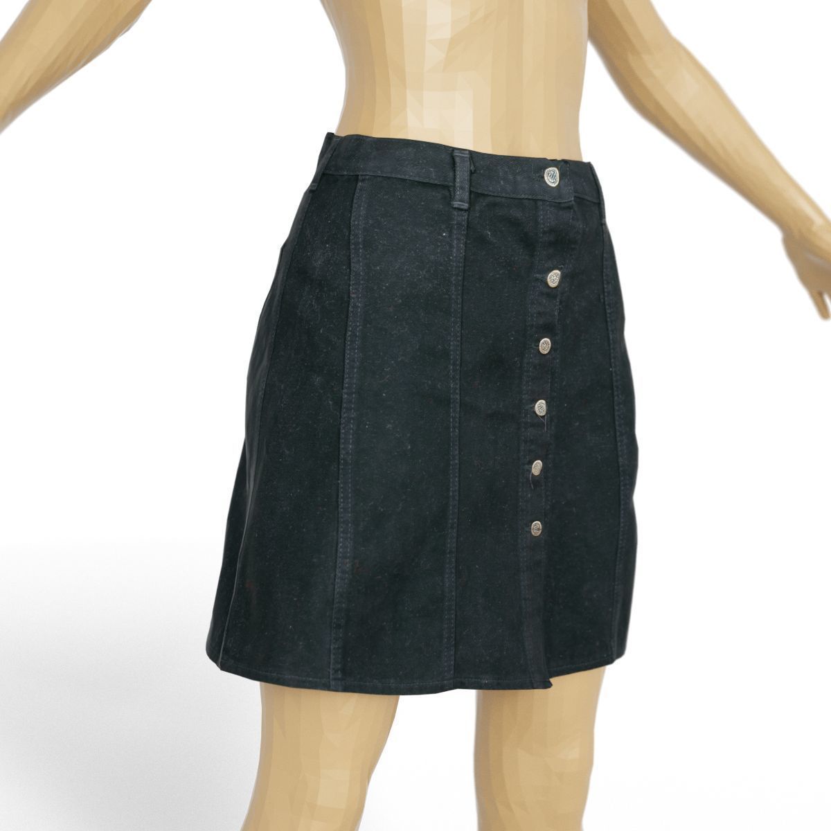 20 Trousers and Skirts Women Collection Fashion Apparel Low-poly 3D model_13