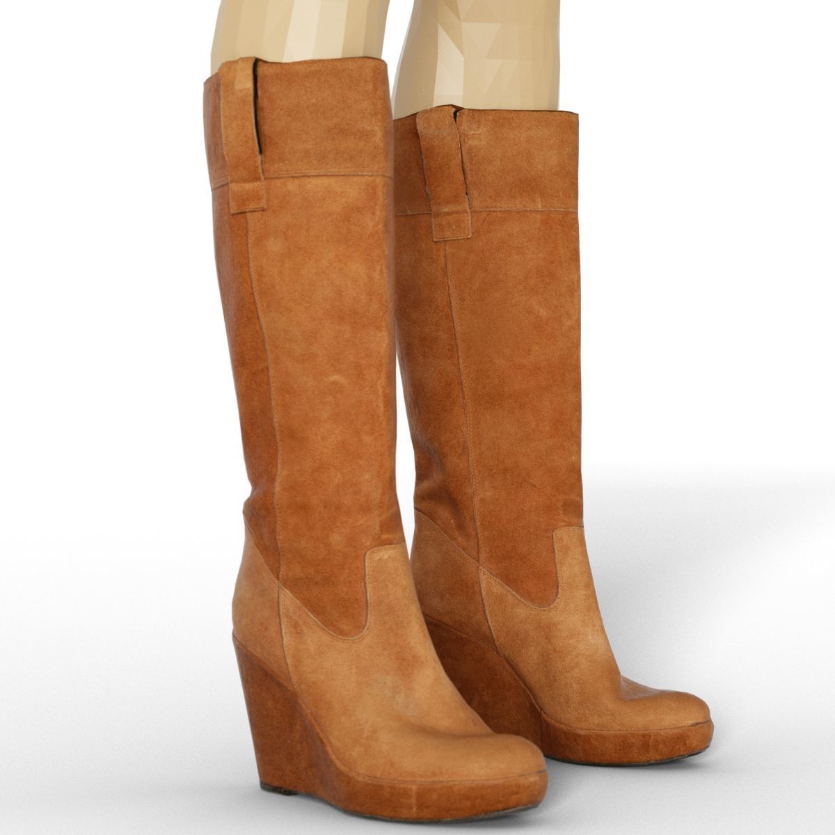 80 Vintage 90s and Rock Clothing Items Fashion collection Women Low-poly 3D model_55