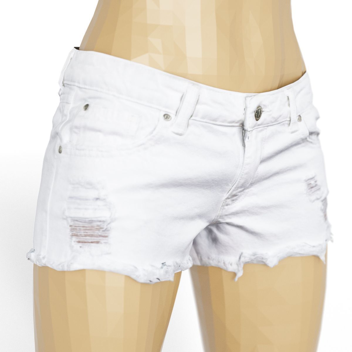 80 Vintage 90s and Rock Clothing Items Fashion collection Women Low-poly 3D model_40