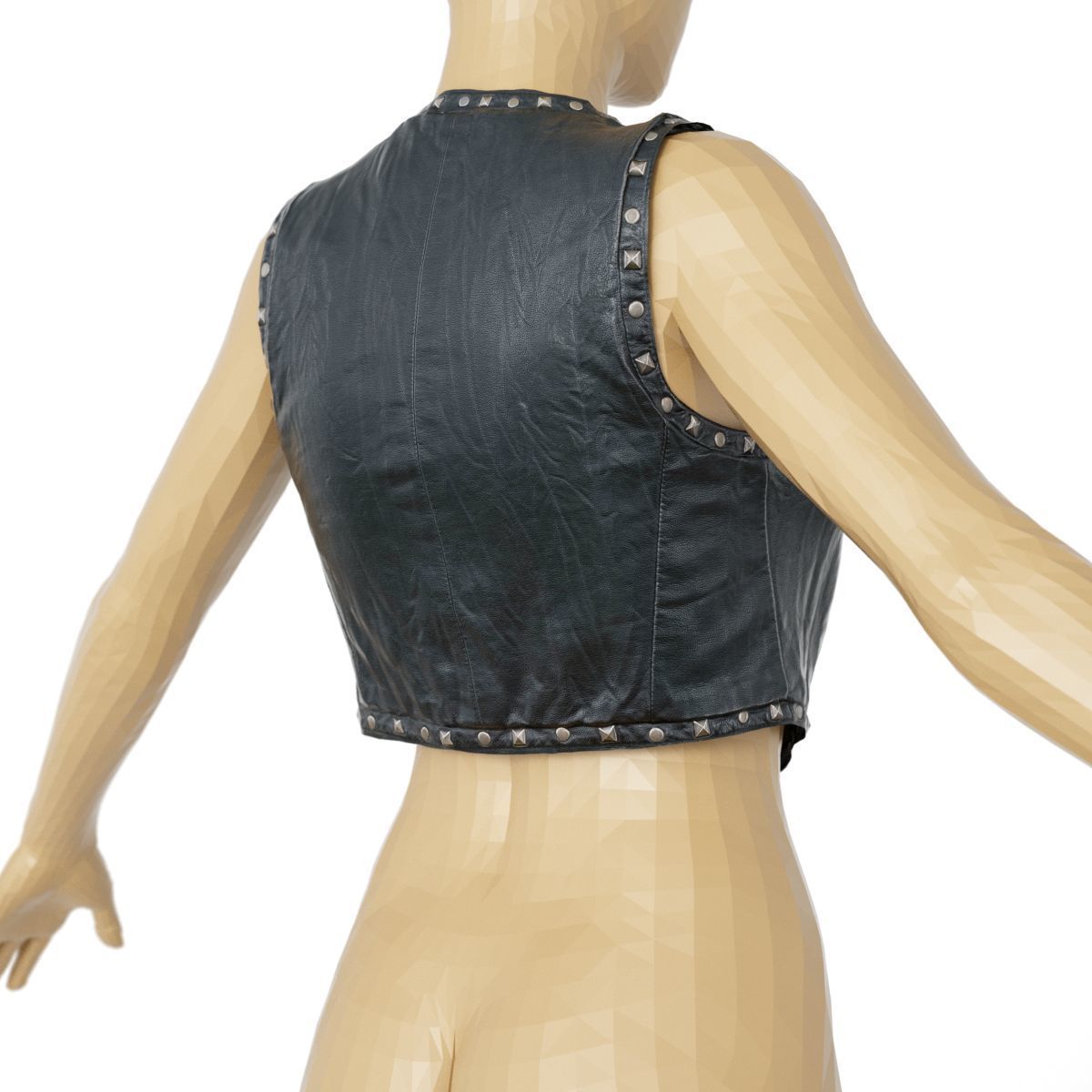 80 Vintage 90s and Rock Clothing Items Fashion collection Women Low-poly 3D model_57