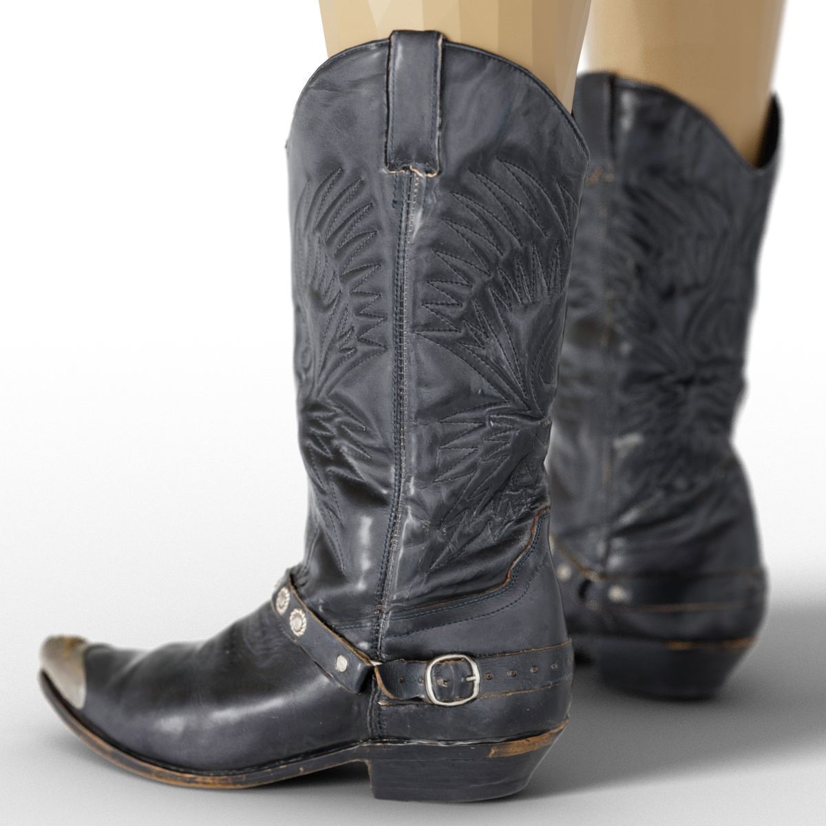 80 Vintage 90s and Rock Clothing Items Fashion collection Women Low-poly 3D model_20