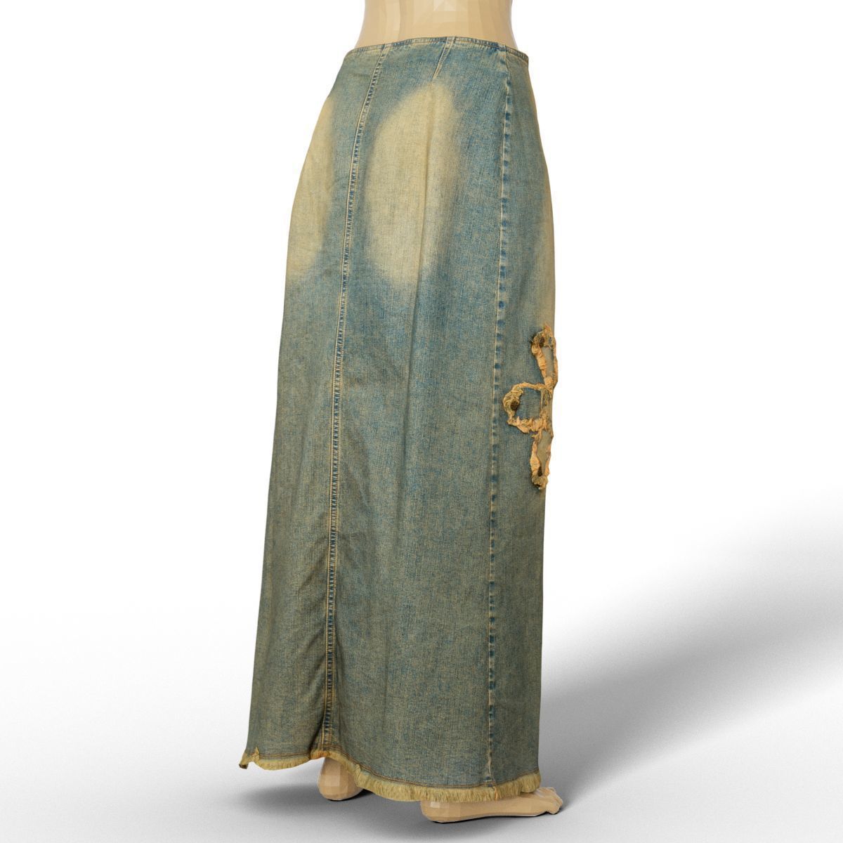 80 Vintage 90s and Rock Clothing Items Fashion collection Women Low-poly 3D model_41