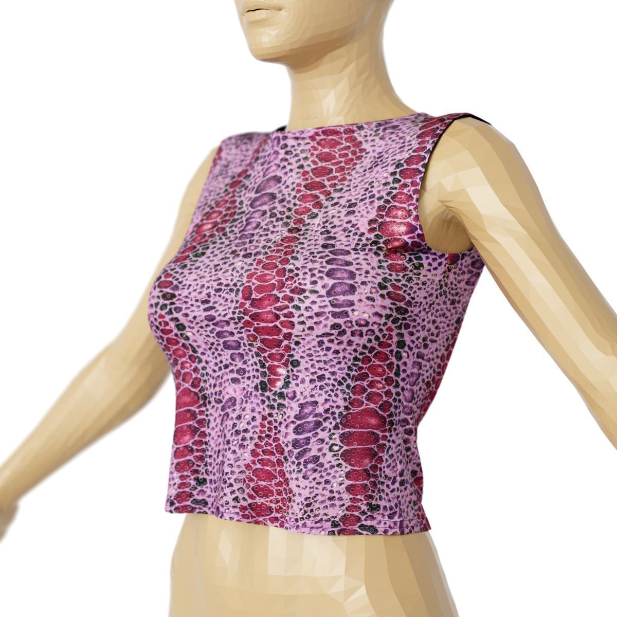 80 Vintage 90s and Rock Clothing Items Fashion collection Women Low-poly 3D model_102