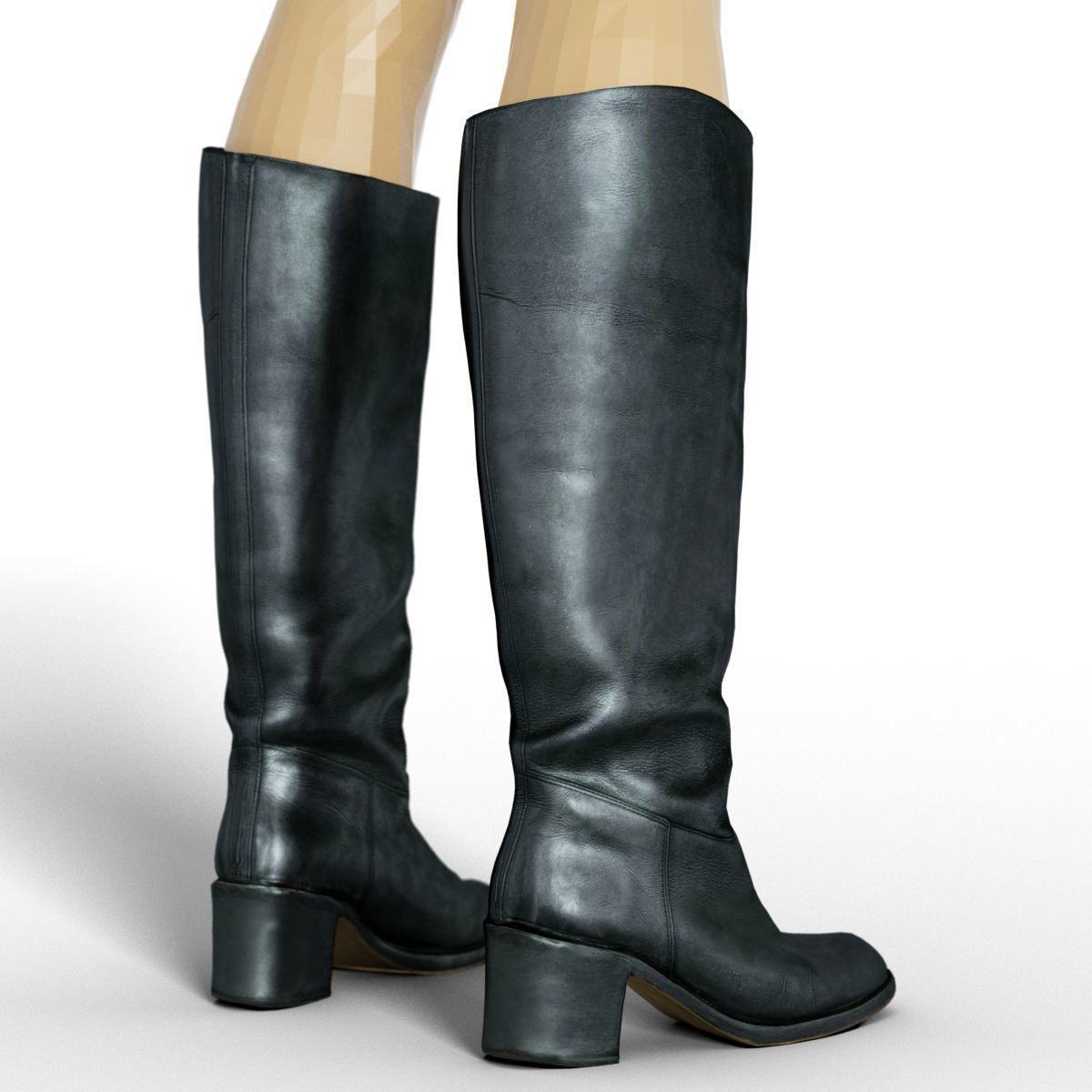 80 Vintage 90s and Rock Clothing Items Fashion collection Women Low-poly 3D model_93