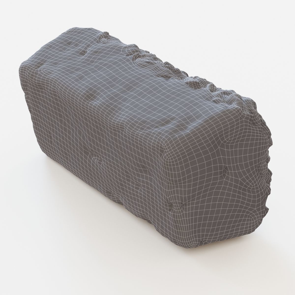 Seeded bread 3D model_7