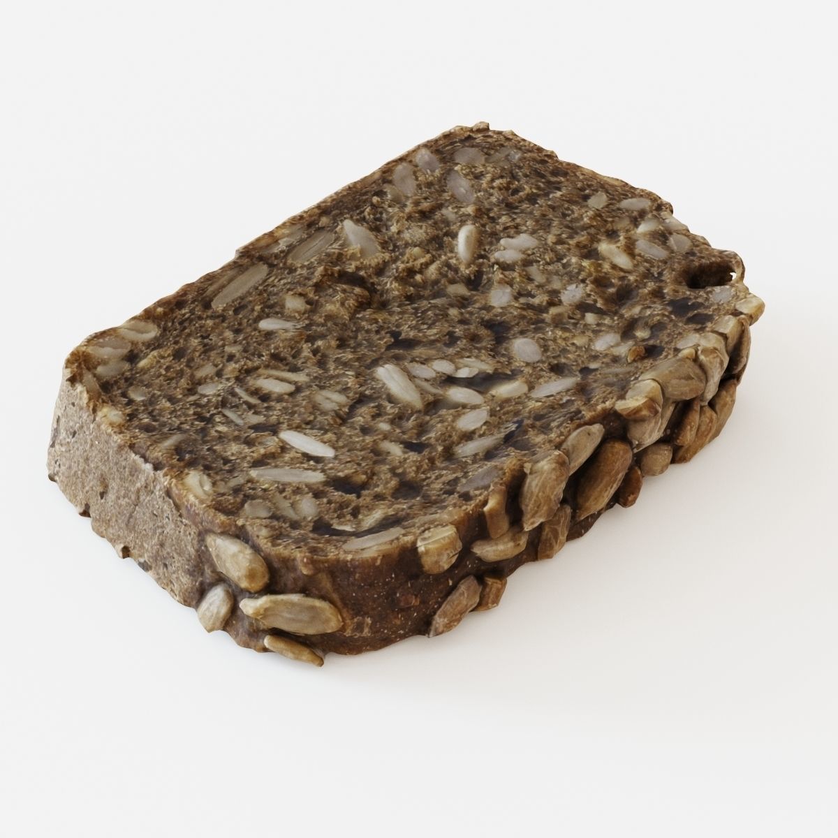 Seeded bread 3D model_4
