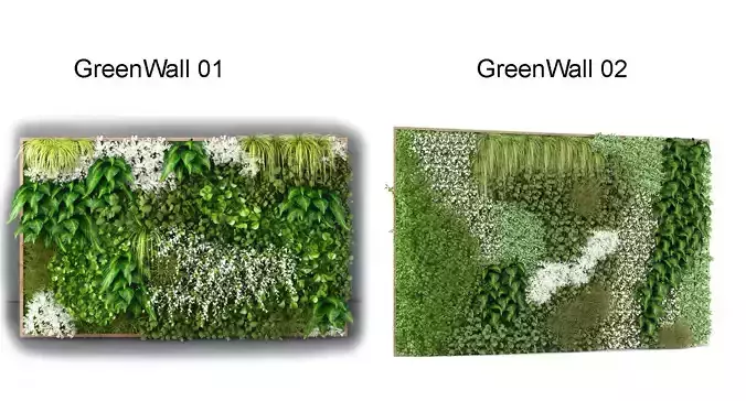 Green wall pack