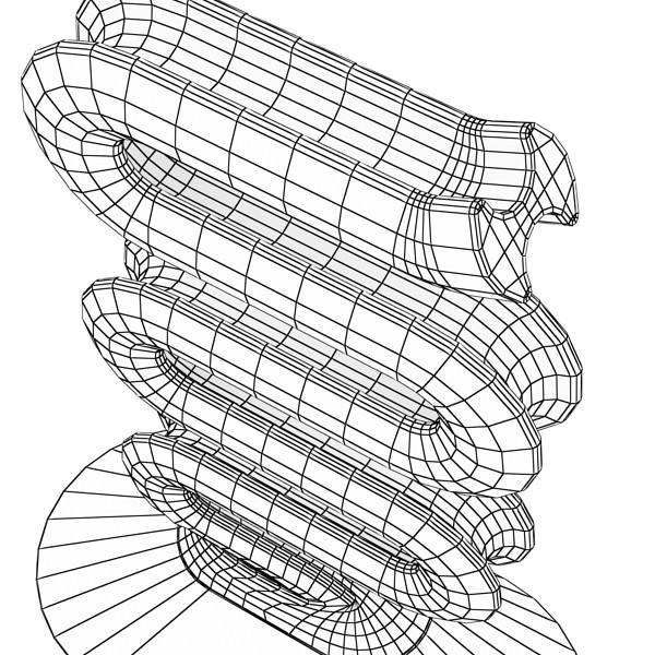 Wine rack 3 3D model_10
