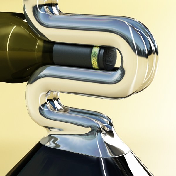 Wine rack 3 3D model_5