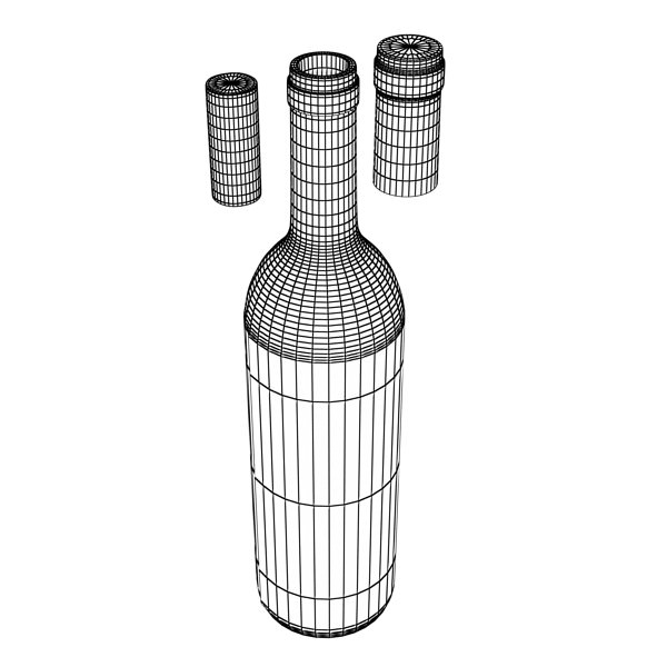 Wine rack 3 3D model_20