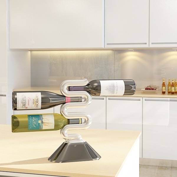 Wine rack 3 3D model_6