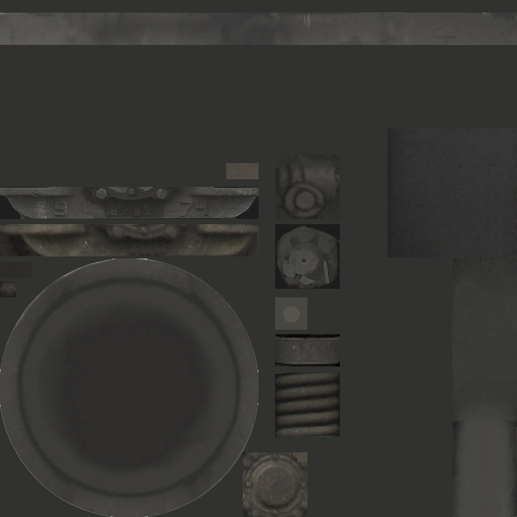 Chinese HXD2B electric locomotive Low-poly 3D model_2