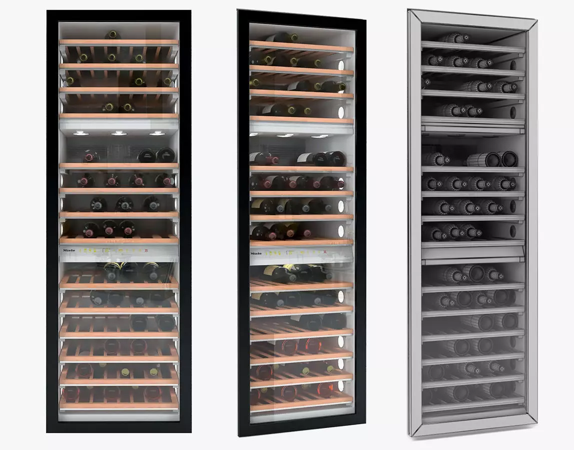 Miele KWT 1602 Vi MasterCool Wine Temperature Control Unit 3D model_0