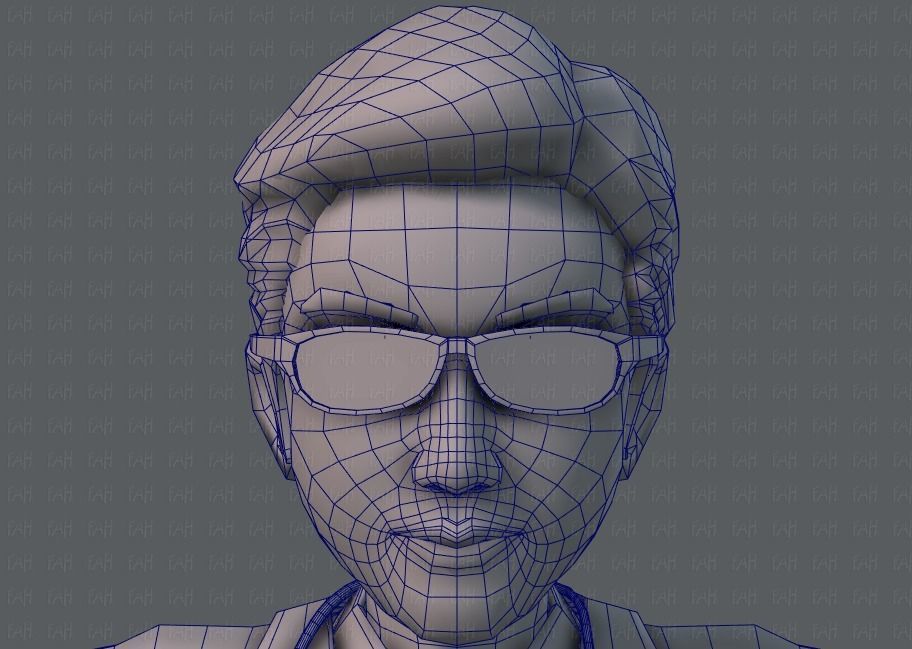 Doctor and Nurse  3D model_41