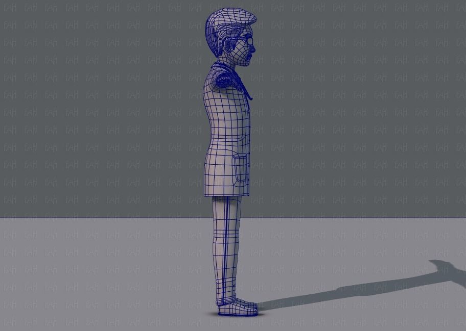 Doctor and Nurse  3D model_36