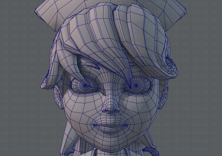 Doctor and Nurse  3D model_22