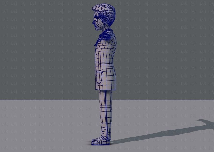 Doctor and Nurse  3D model_40