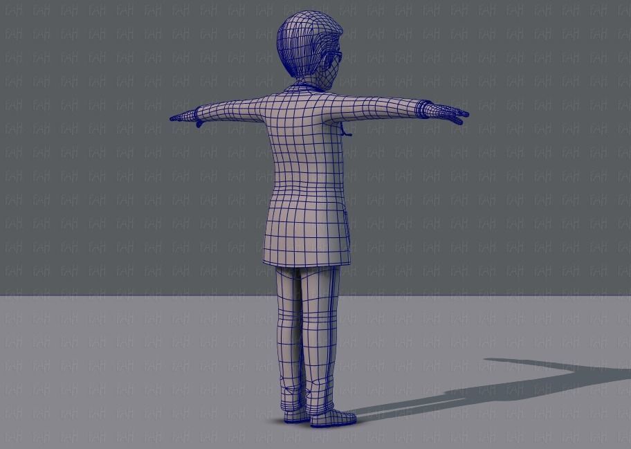 Doctor and Nurse  3D model_33