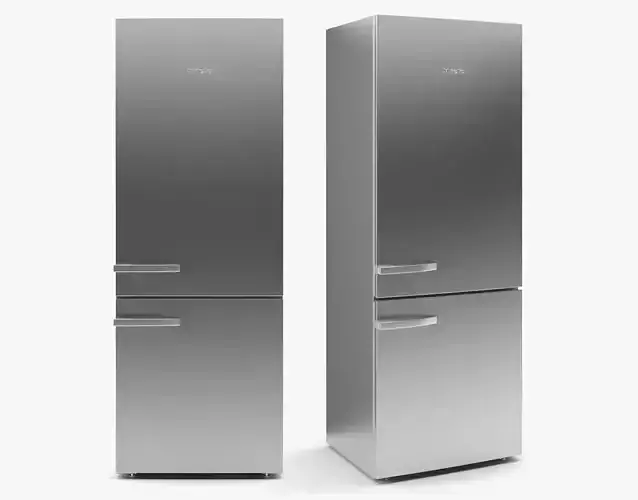 Miele KFN 14947 SDE Freestanding fridge freezer 3D model