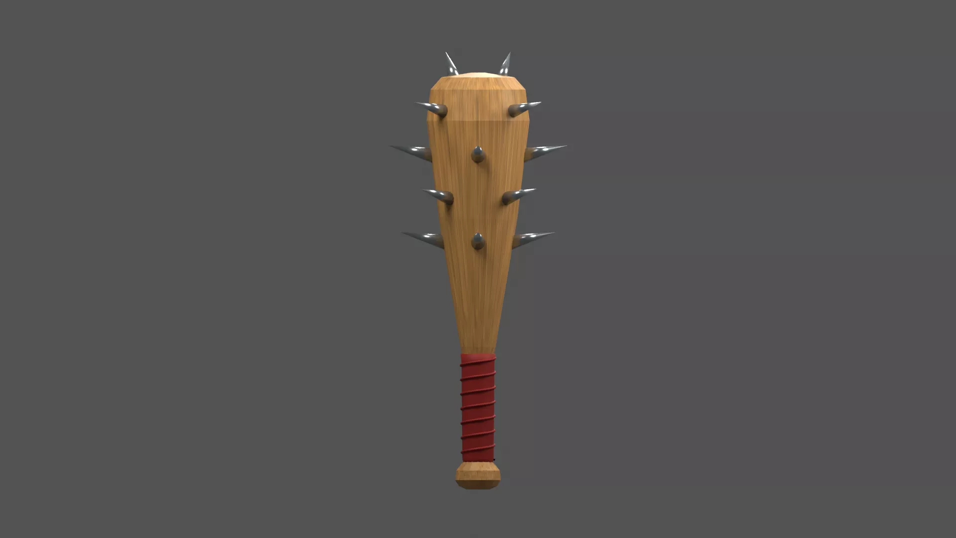 Baseball Bat Stylized Low-poly 3D model
